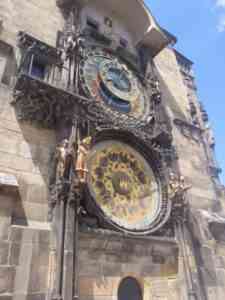 Astronomical Clock Close-Up