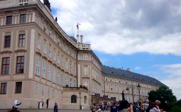 Side View of Prague Castle