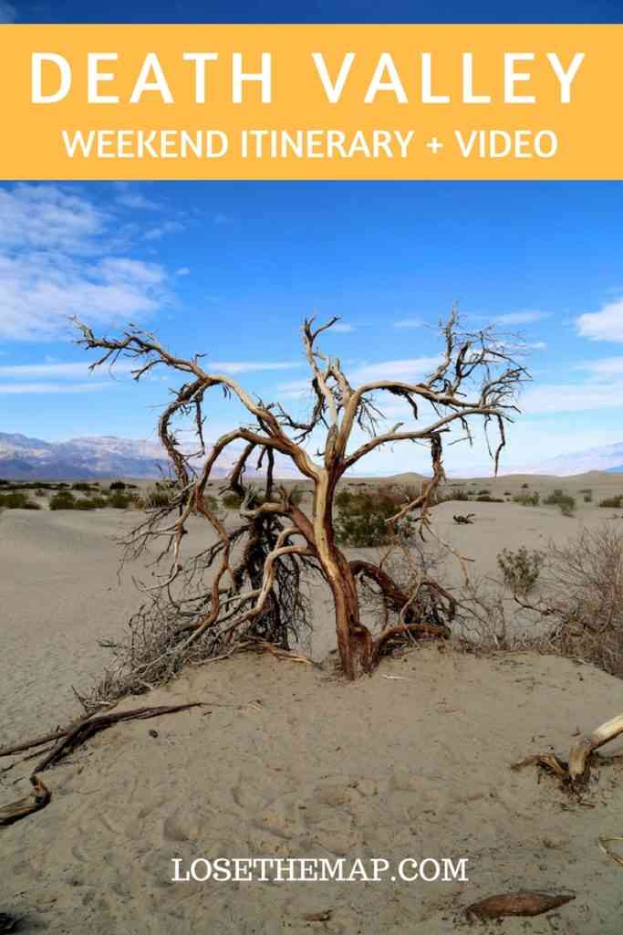death valley weekend itinerary