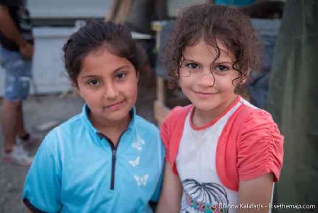 Ahrin & Oly Idomeni refugee camp