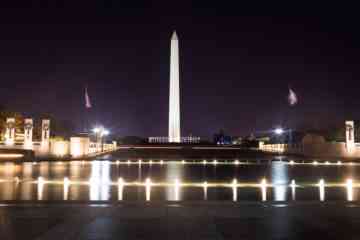 Washington Monument night