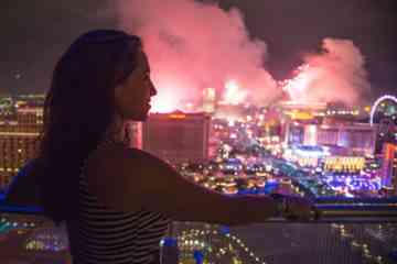 Las Vegas New Year fireworks