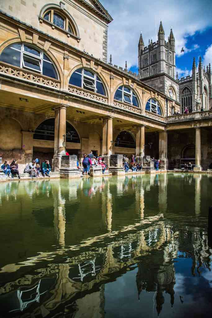 Romans Baths Reflection