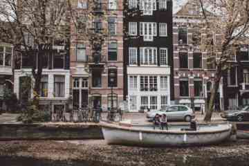 Amsterdam canal boat