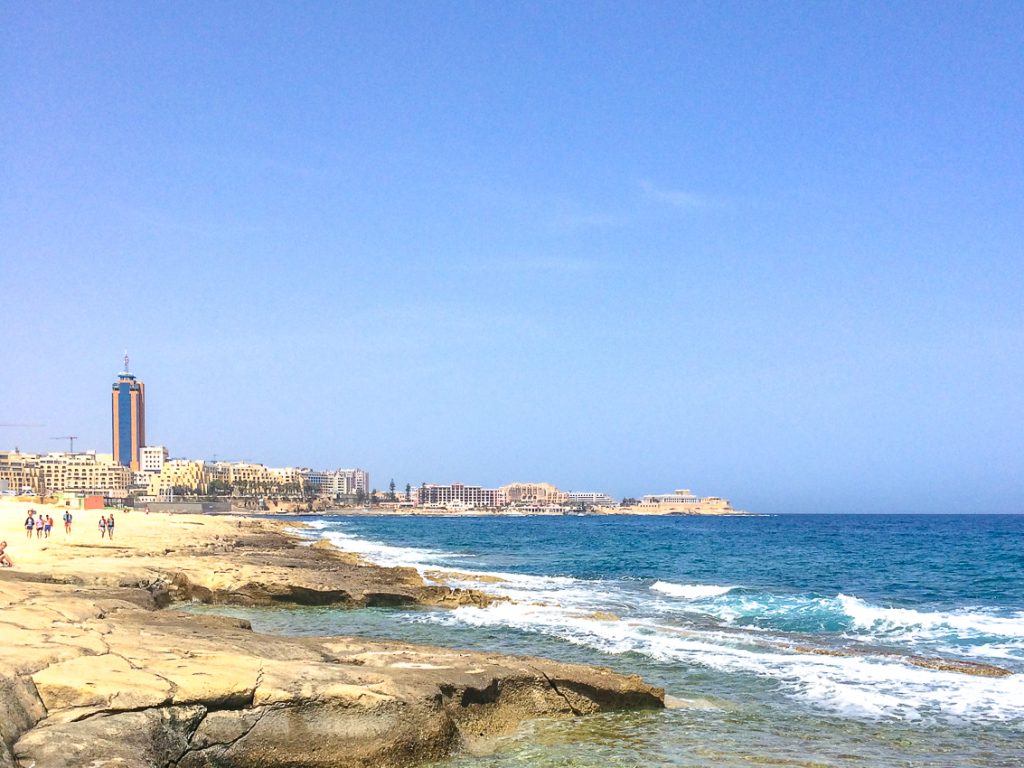 Malta coastline