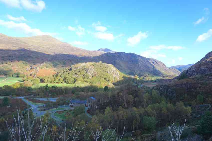 Landscapes of Snowdonia in Wales