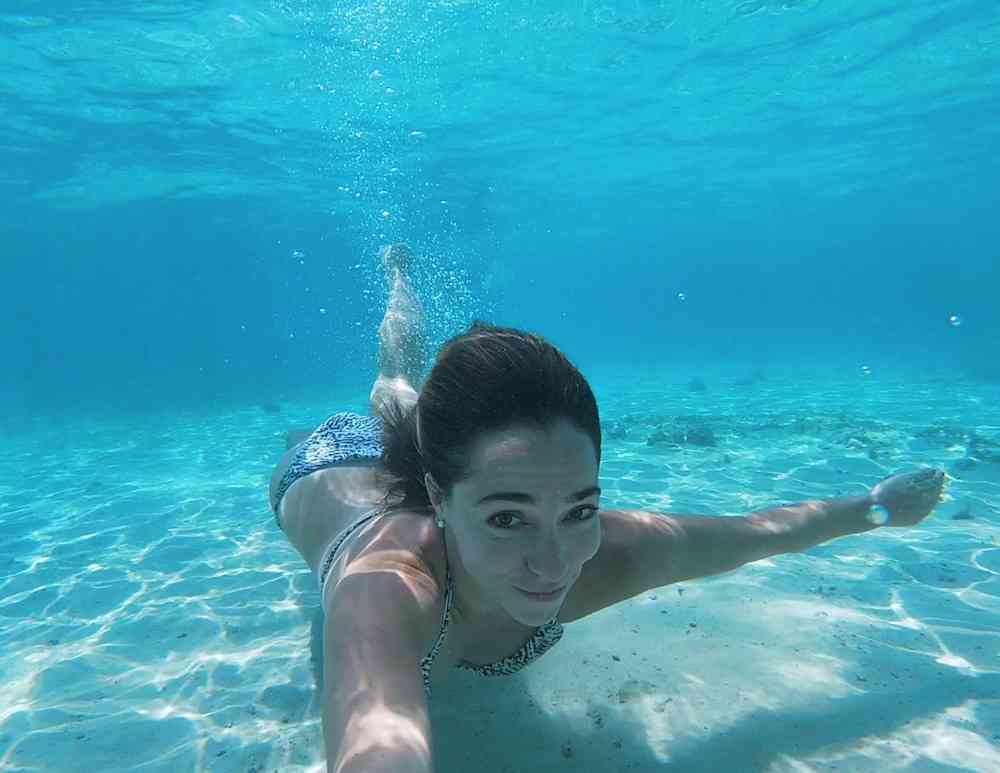 Underwater on Isla Grande