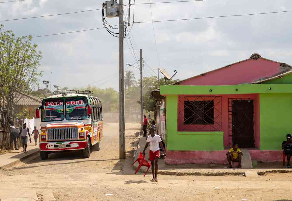 Bus in Palenque