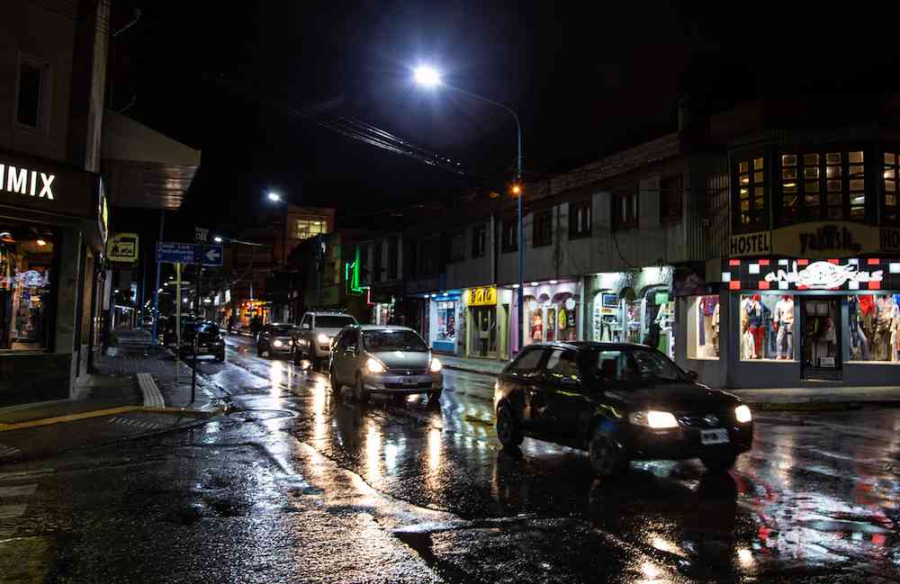 What to do in Ushuaia at night